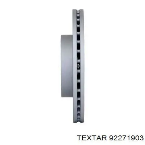 Передние тормозные диски 92271903 Textar