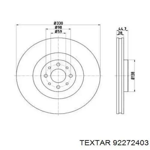 Купить 0986479648 Bosch Ротор тормозной