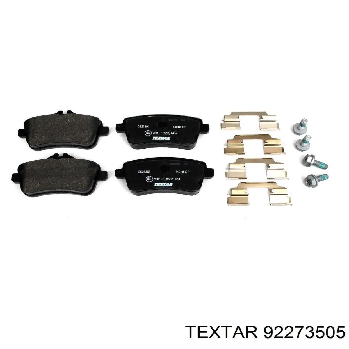 Задний дисковый тормоз Textar 92273505
