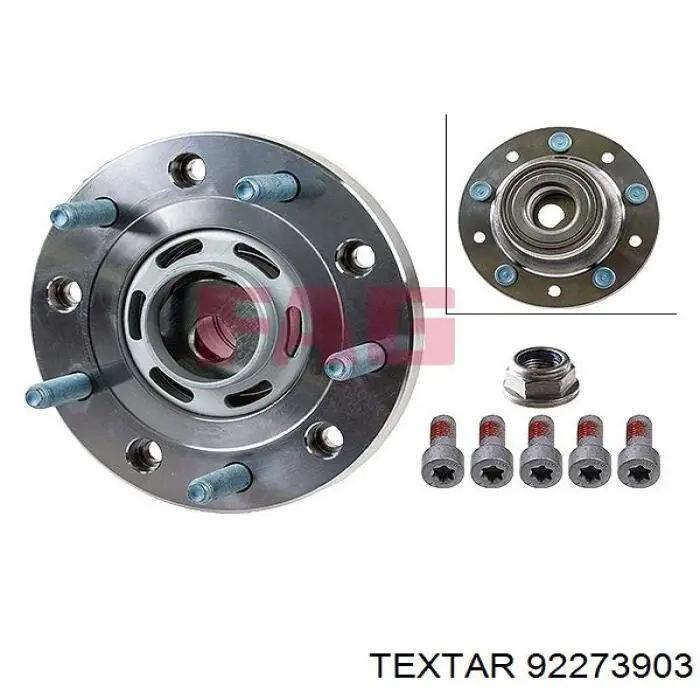 Задний тормозной диск Textar 92273903 цена, от 89.50 USD