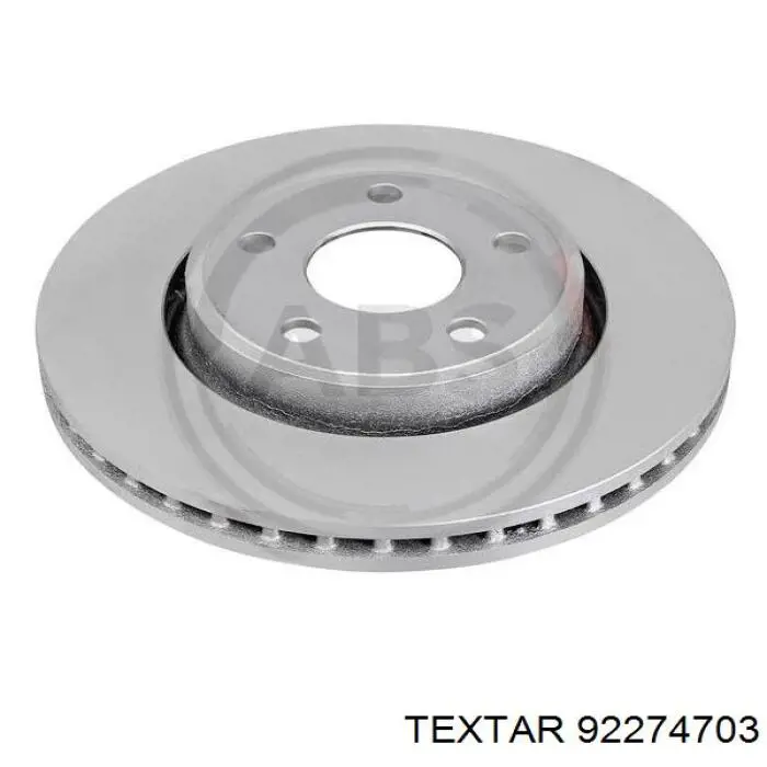 Купить 92274703 Textar Диск тормозной задний
