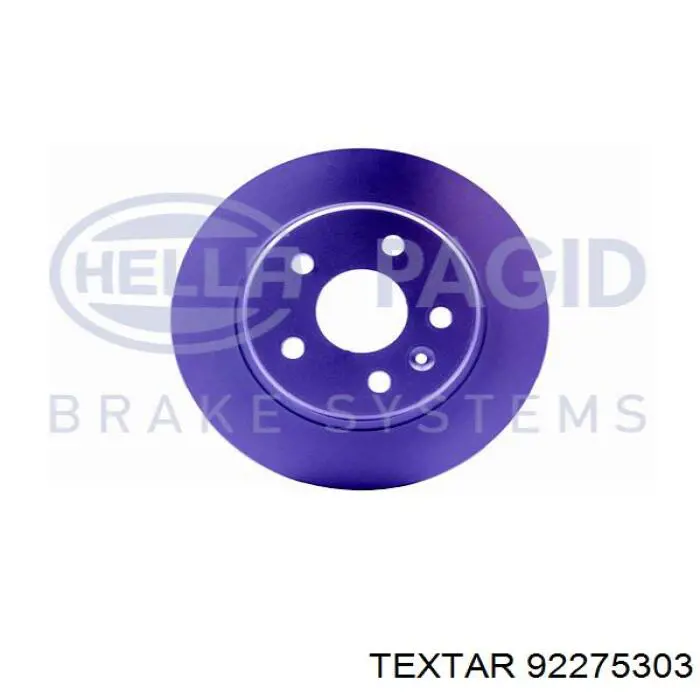 Задний дисковый тормоз Textar 92275303