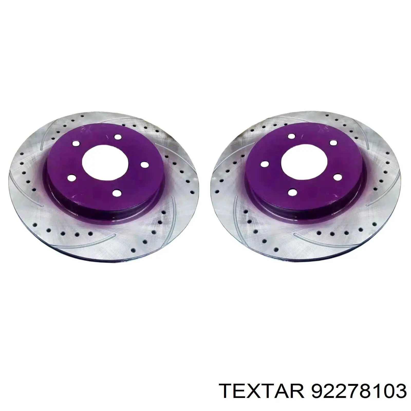 Тормозные диски 92278103 Textar