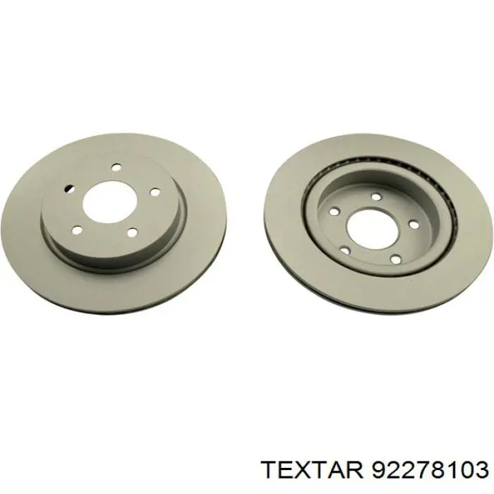 Задний дисковый тормоз Textar 92278103
