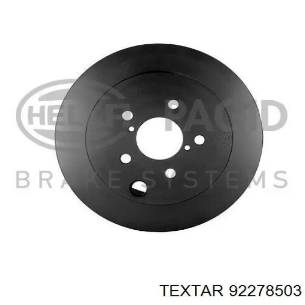 Задний тормозной диск Textar 92278503 цена, от 63.18 USD