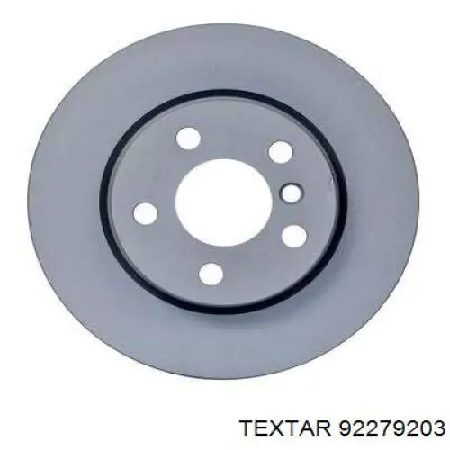 92279203 Textar Диск тормозной передний