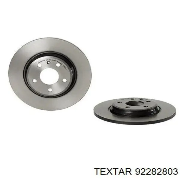 Купить 92282803 Textar Диск тормозной задний