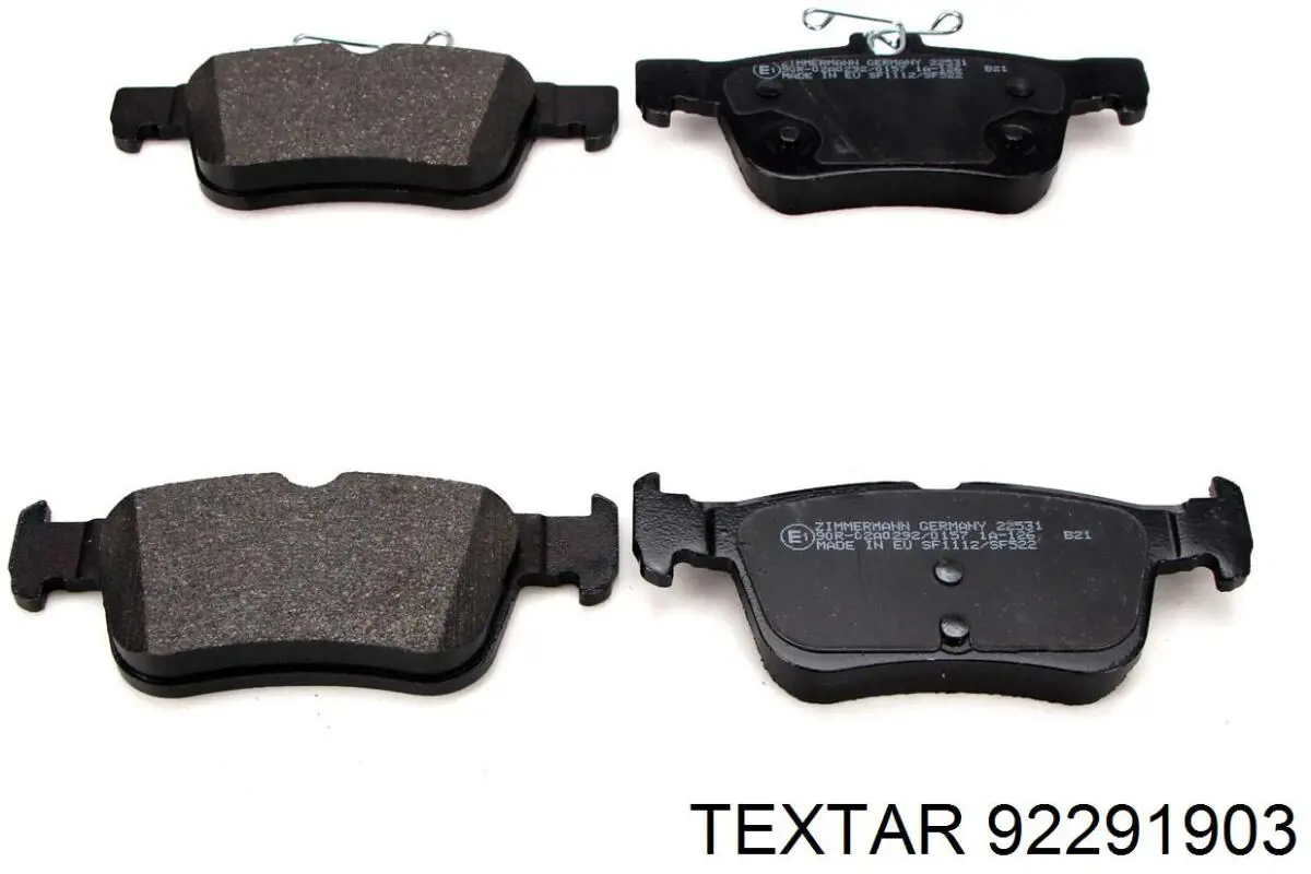 Купить 92291903 Textar Диск тормозной задний