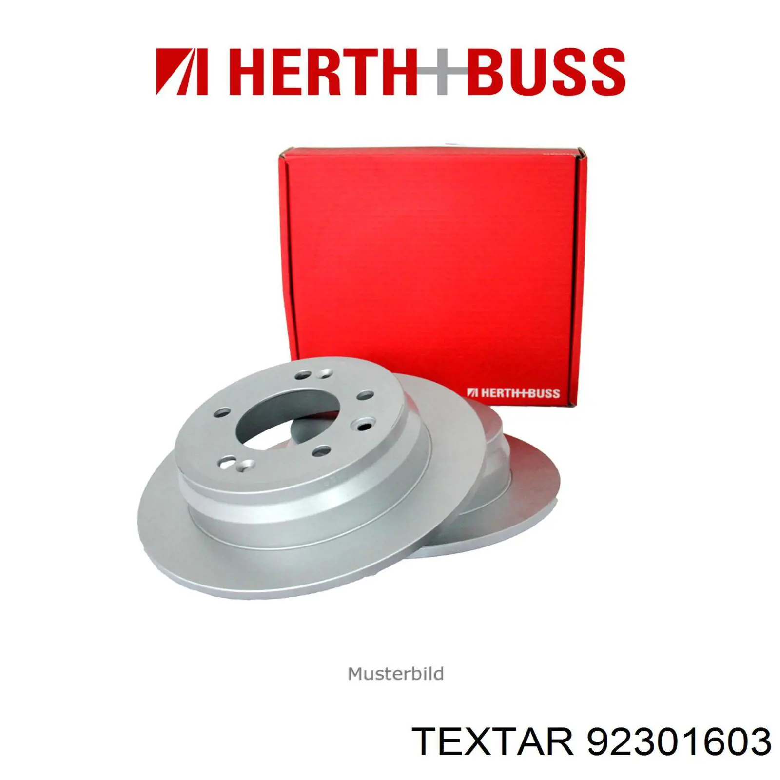 Тормозные диски 92301603 Textar