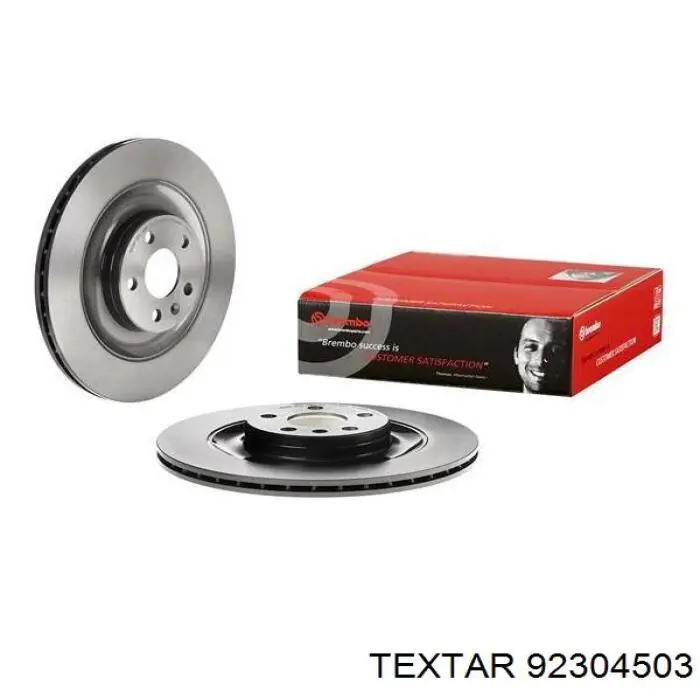 Купить 92304503 Textar Диск тормозной задний