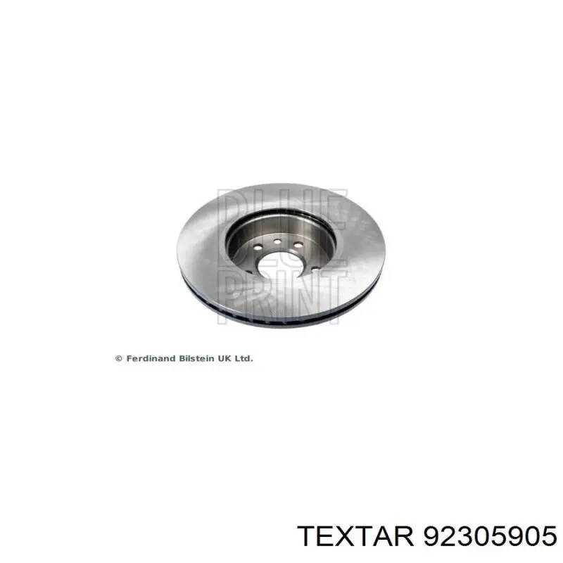 Тормоз дисковый передний Textar 92305905 цена, от 88.84 USD