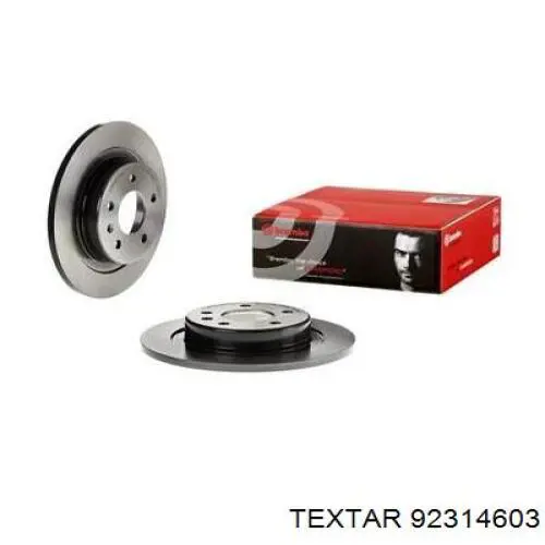 Тормозные диски 92314603 Textar