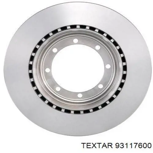 Тормозные диски 93117600 Textar