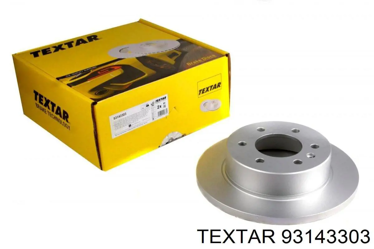 Задний тормозной диск Textar 93143303 цена, от 54.49 USD
