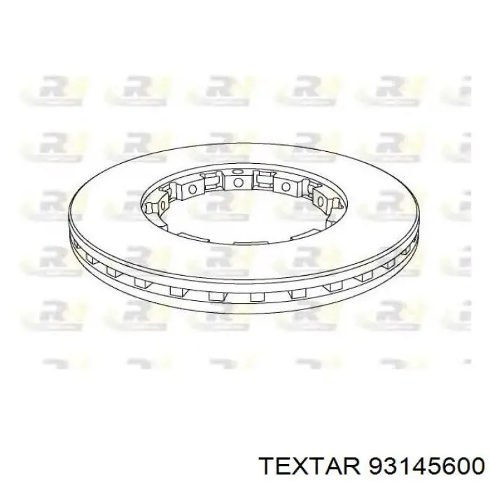 Тормоз дисковый передний Textar 93145600 цена, от 160.08 USD