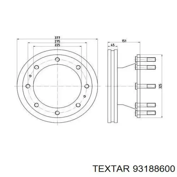 02ME028 SBP Дисковый тормоз