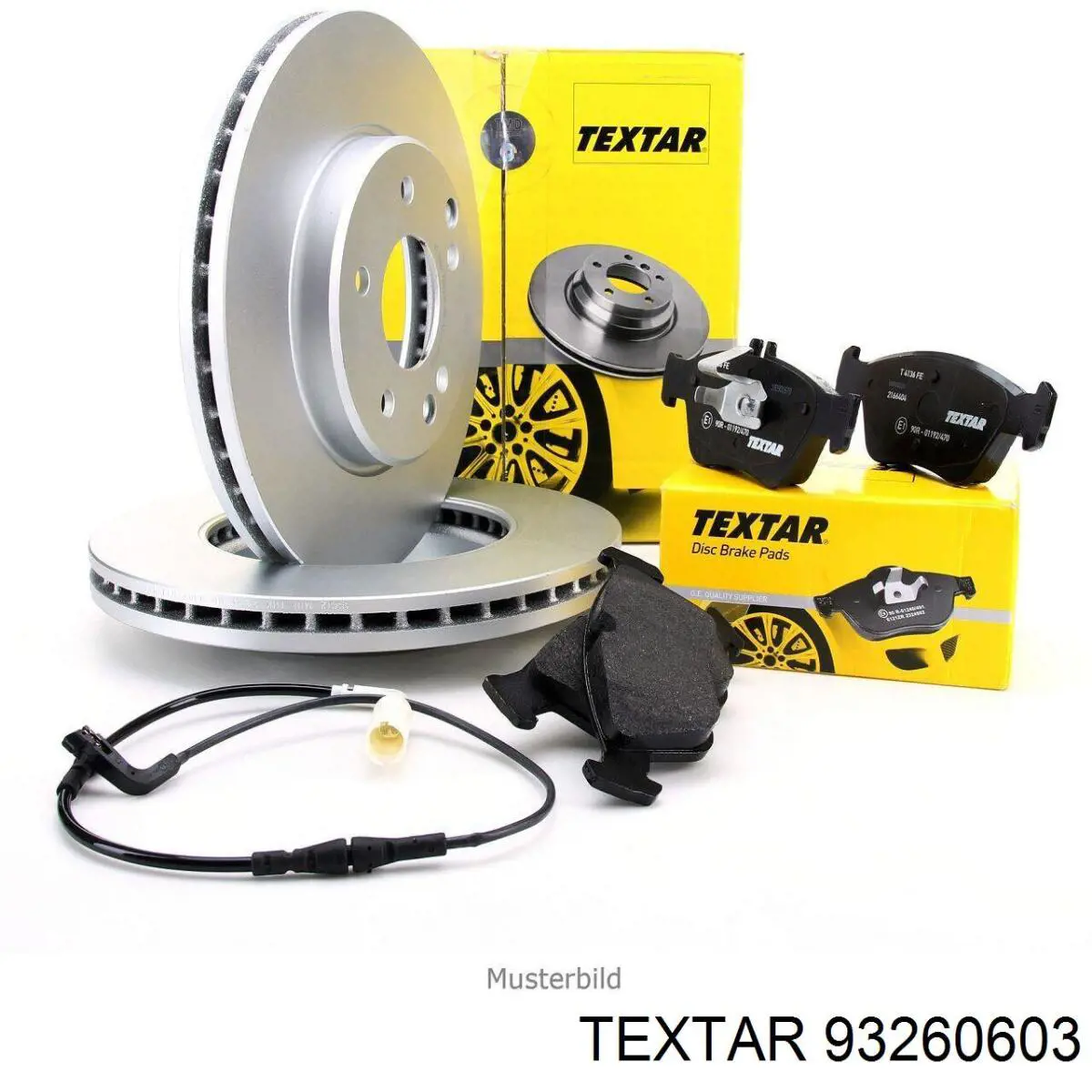 Тормоз дисковый передний Textar 93260603 цена, от 79.31 USD