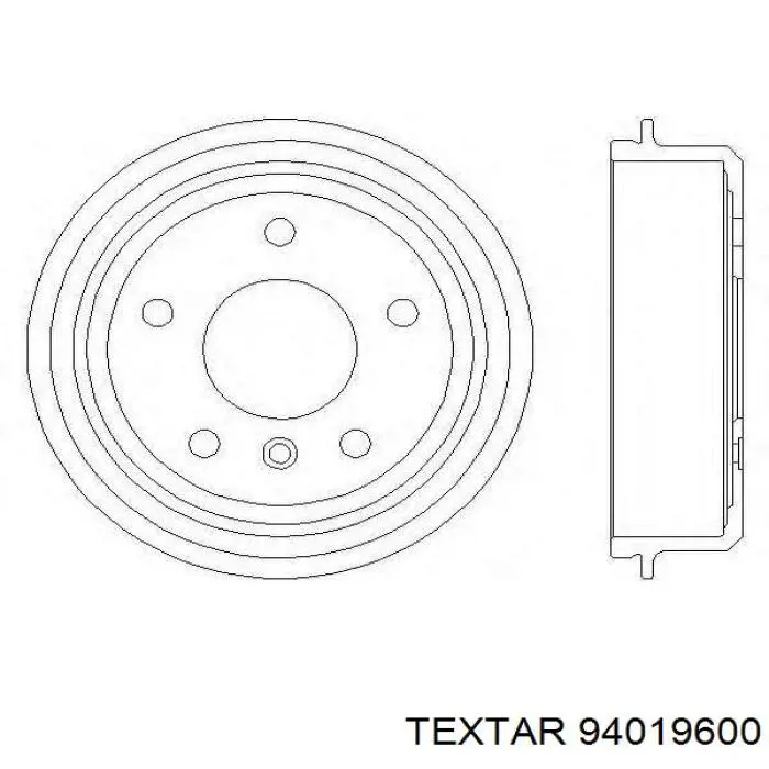 Купить 100523 Peugeot/Citroen Тормозной барабан