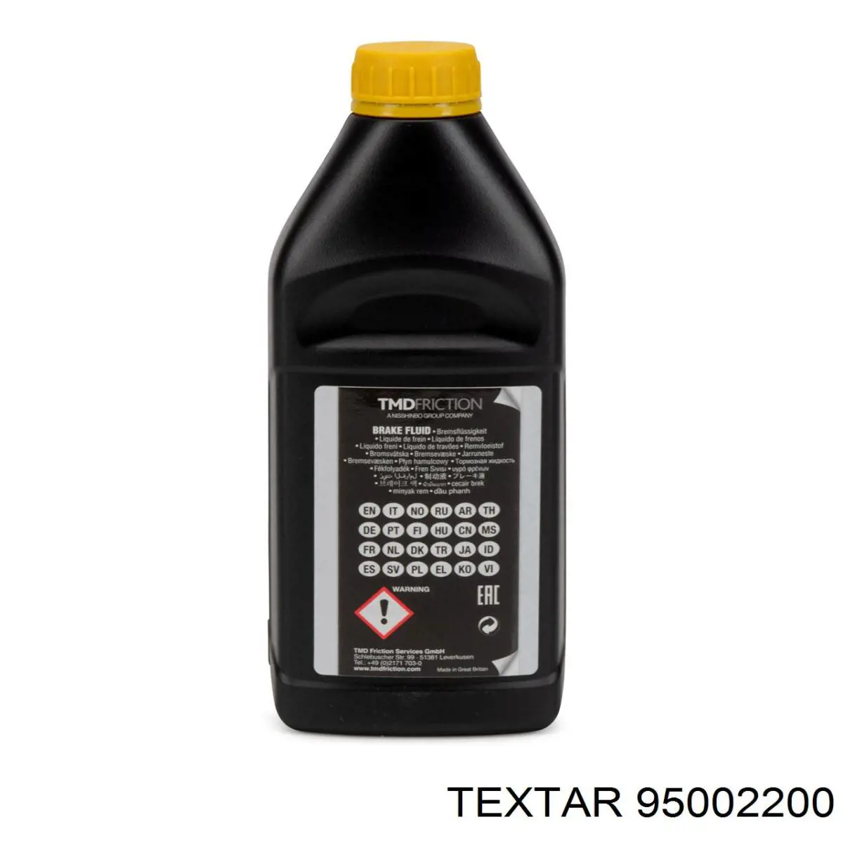 Жидкость тормозная Textar 95002200