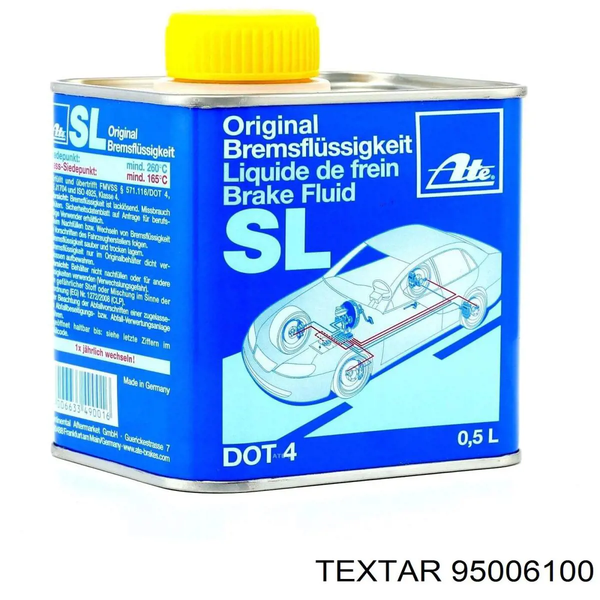 Тормозуха Textar 95006100 цена, от 7.21 USD