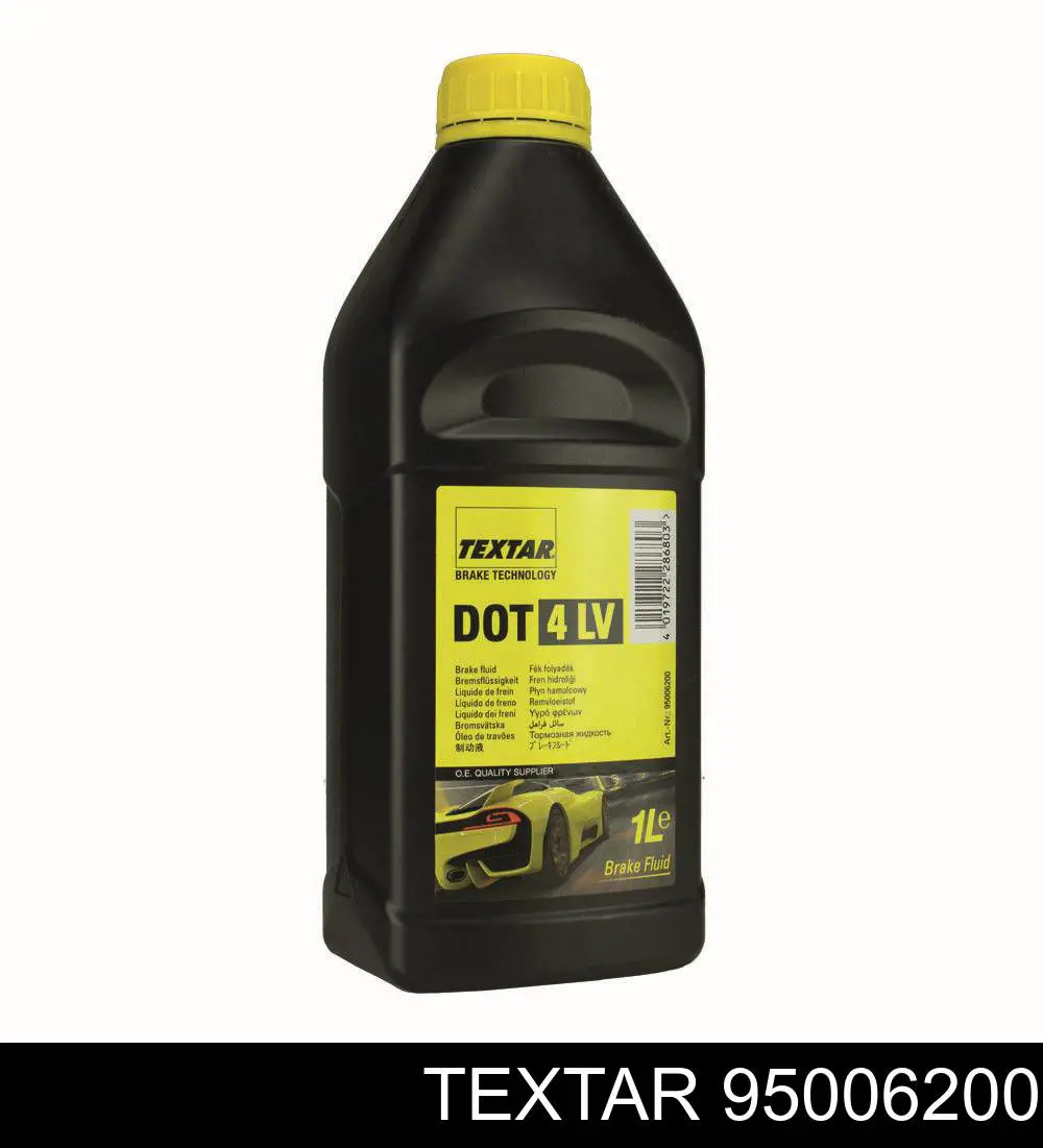 Жидкость тормозная Textar Brake Fluid PRO DOT 4 1 л (95006200)