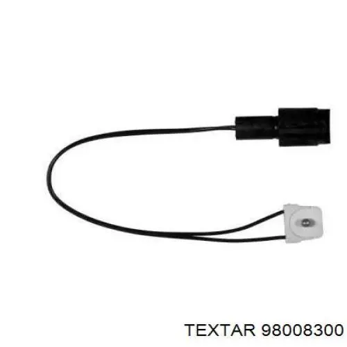 98008300 Textar датчик износа тормозных колодок передний