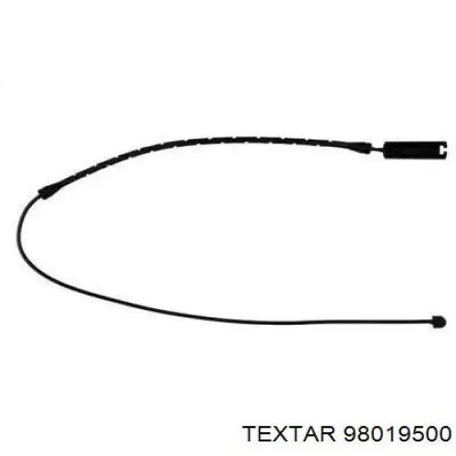 98019500 Textar датчик износа тормозных колодок передний