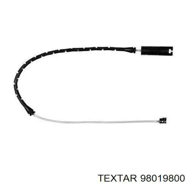 98019800 Textar датчик износа тормозных колодок передний