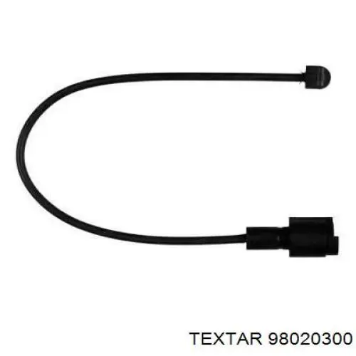 98020300 Textar датчик износа тормозных колодок передний