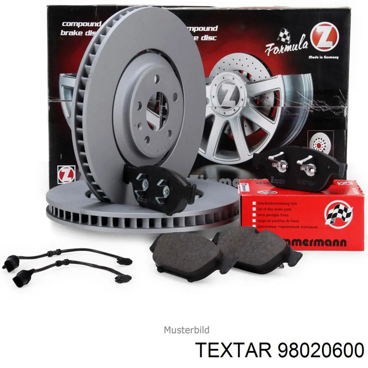Сигнализатор износ тормозных колодок Textar 98020600 цена, от 7.99 USD