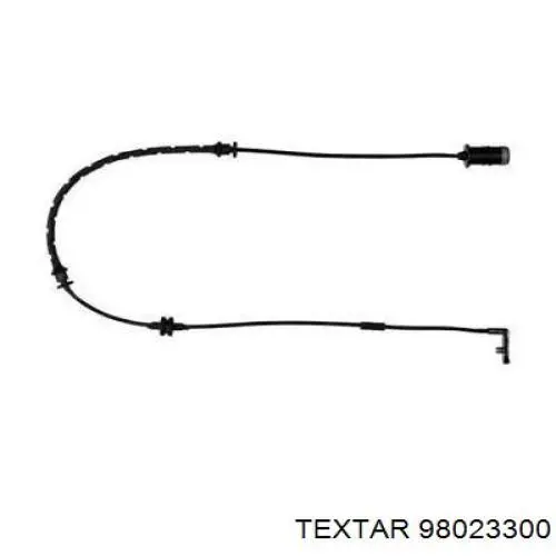 98023300 Textar датчик износа тормозных колодок передний