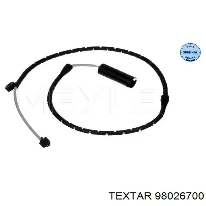 Сигнализатор износ тормозных колодок Textar 98026700 цена, от 9.26 USD