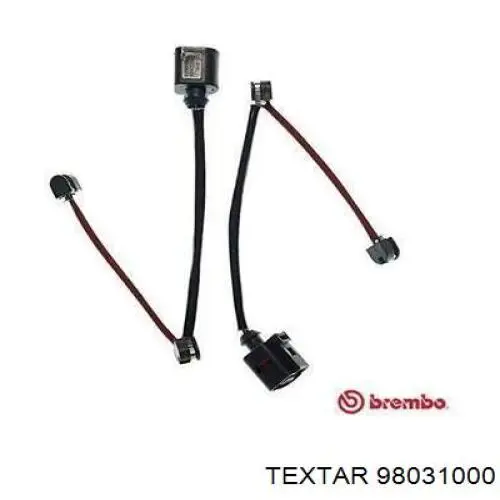 Задний датчик износа тормозных колодок Textar 98031000