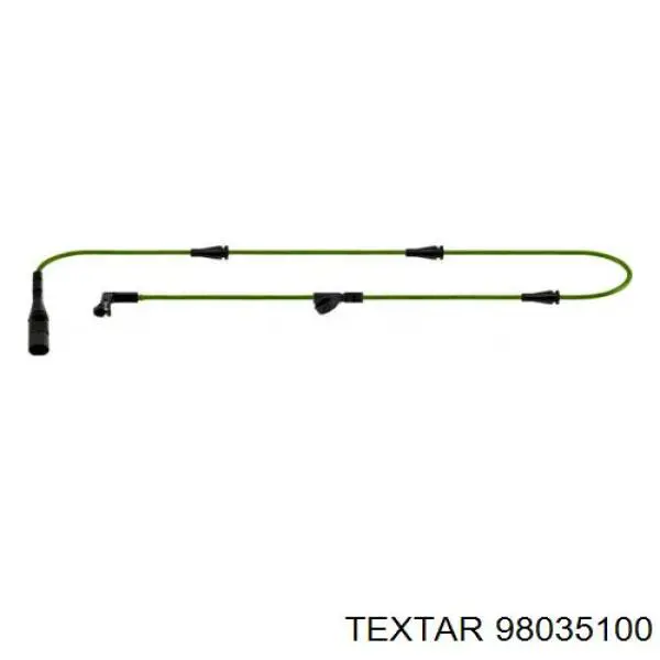 98035100 Textar Датчик износа тормозных колодок