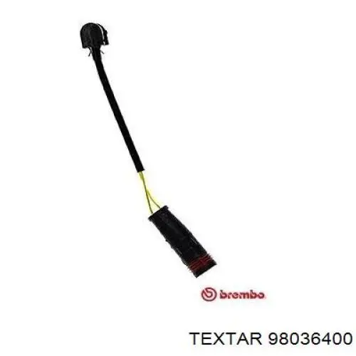 98036400 Textar Датчик износа тормозных колодок