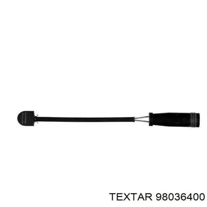 98036400 Textar датчик износа тормозных колодок передний
