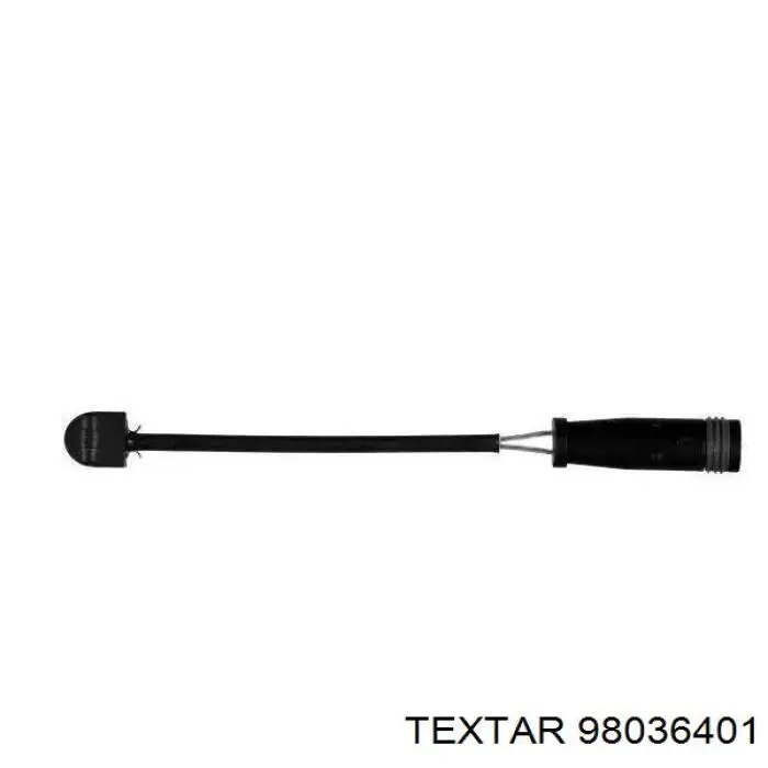 98036401 Textar датчик износа тормозных колодок передний