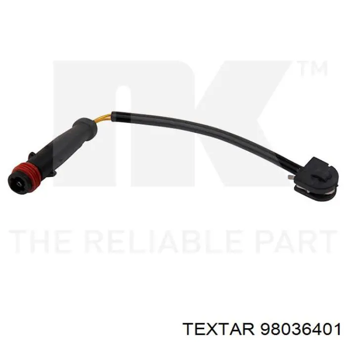 Сигнализатор износ тормозных колодок Textar 98036401 цена, от 8.01 USD