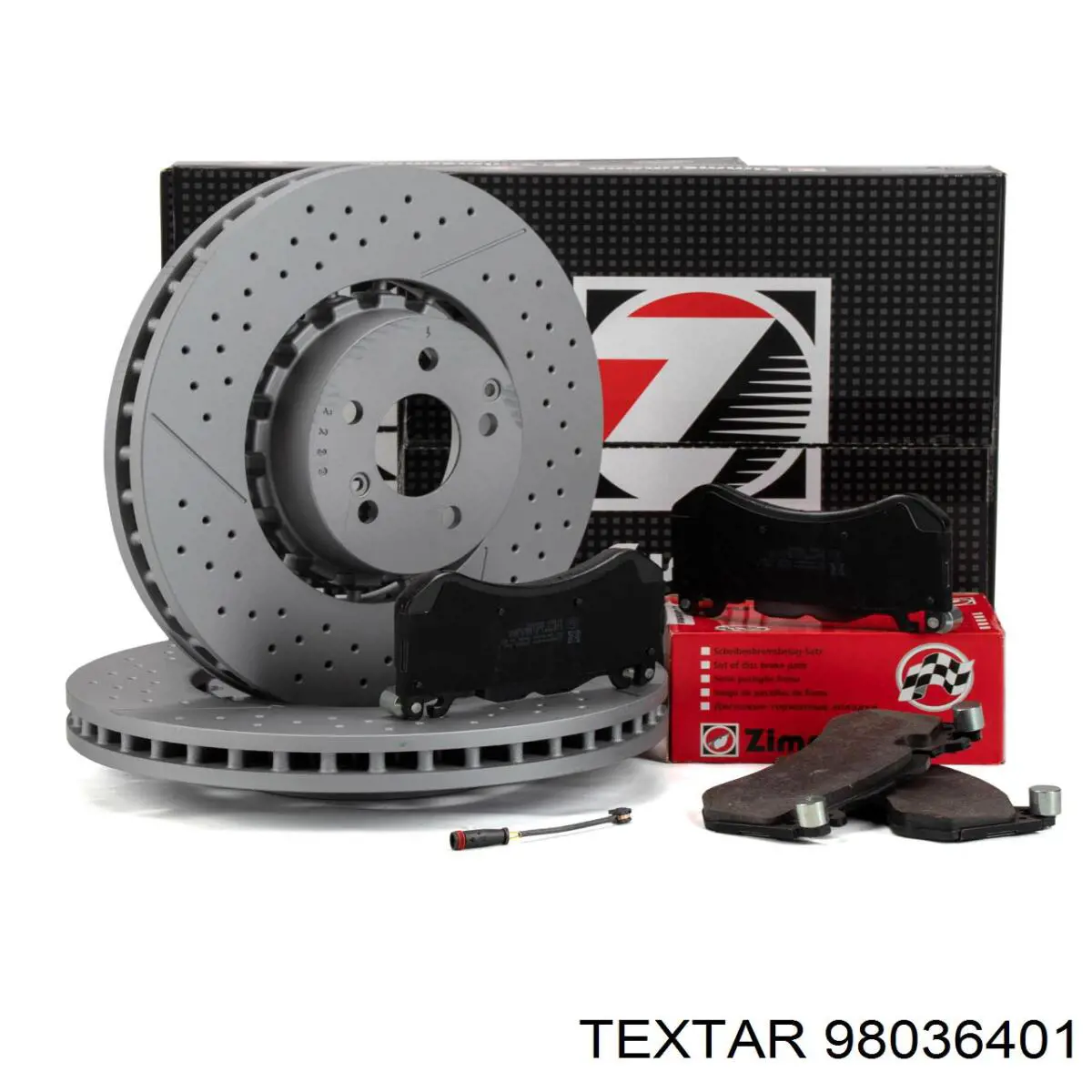 Датчик износа колодок Textar 98036401