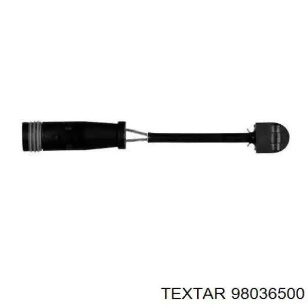 98036500 Textar датчик износа тормозных колодок задний