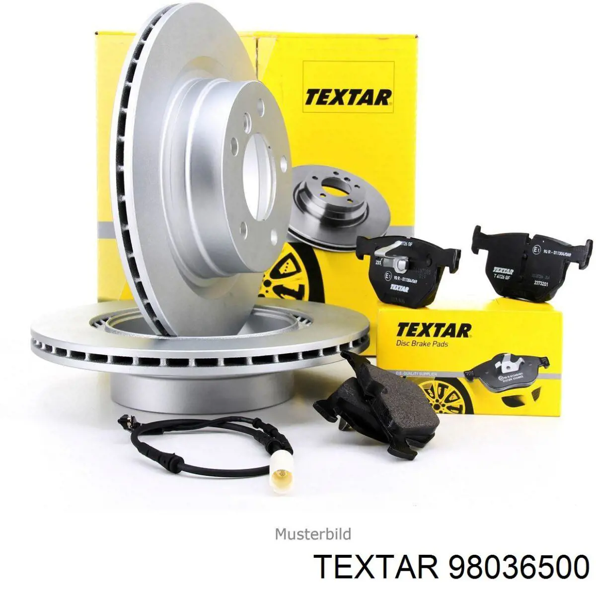 Купить 98036500 Textar Датчик износа тормозных колодок задний