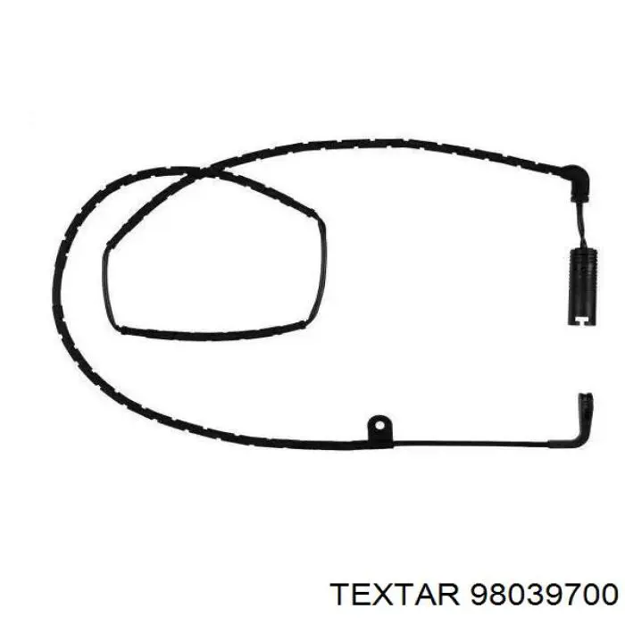 98039700 Textar датчик износа тормозных колодок передний