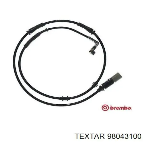 Датчик износа тормозных колодок, задний Textar 98043100 цена, от 12.79 USD