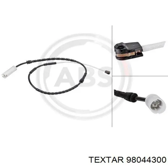 Купить 98044300 Textar Сенсор износа