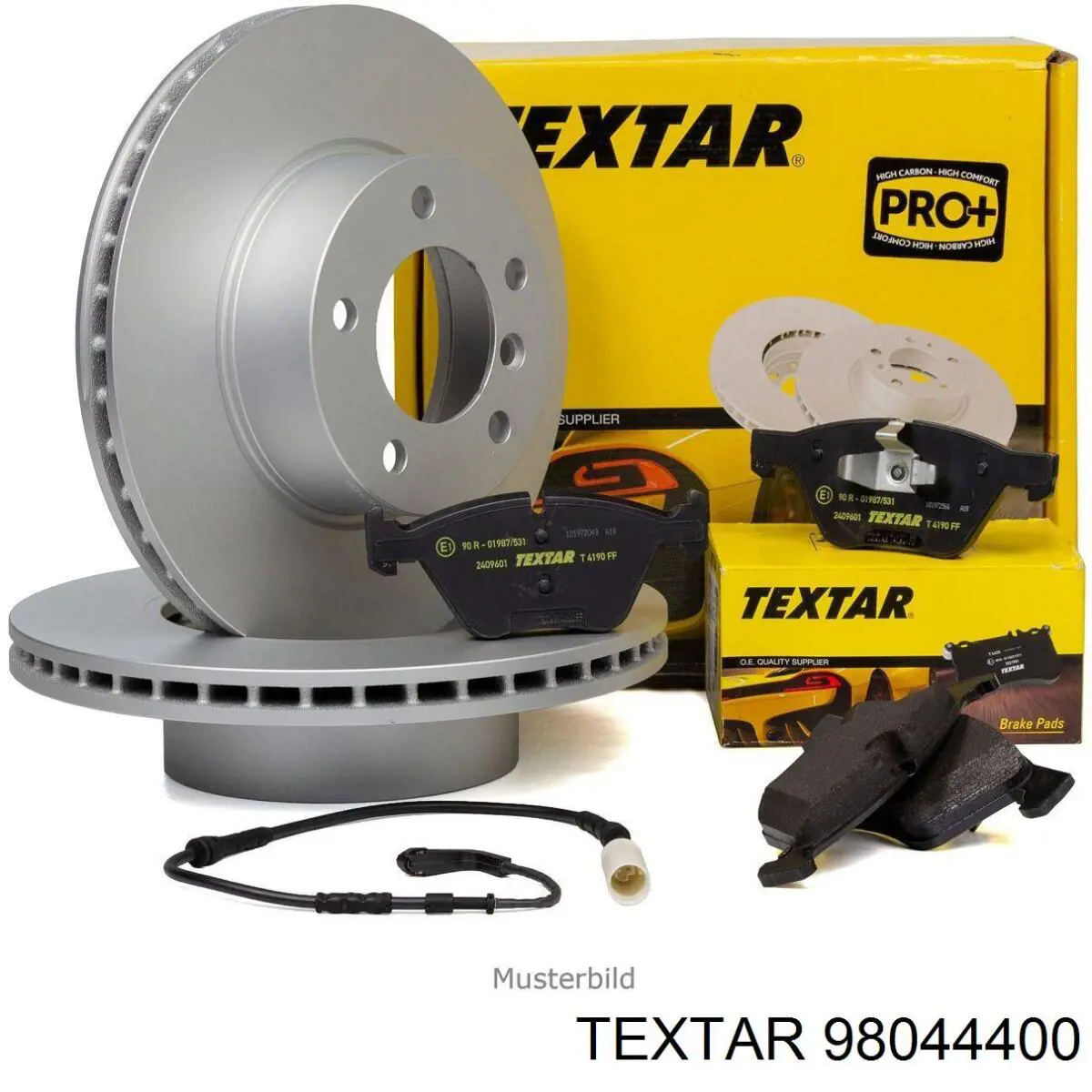 98044400 Textar Датчик износа тормозных колодок