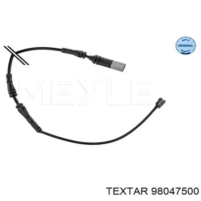98047500 Textar Датчик износа тормозных колодок