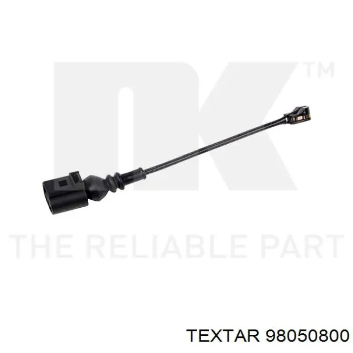 98050800 Textar sensor dianteiro de desgaste das sapatas do freio