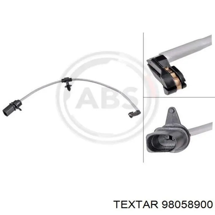 Датчик износа тормозных колодок, задний Textar 98058900 цена, от 10.29 USD