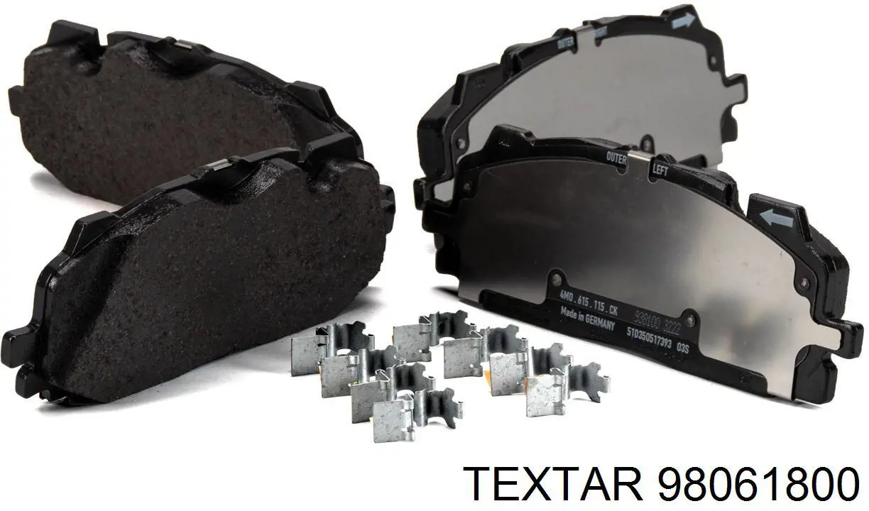 Купить 98061800 Textar Сенсор износа