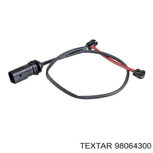 98064300 Textar sensor dianteiro de desgaste das sapatas do freio